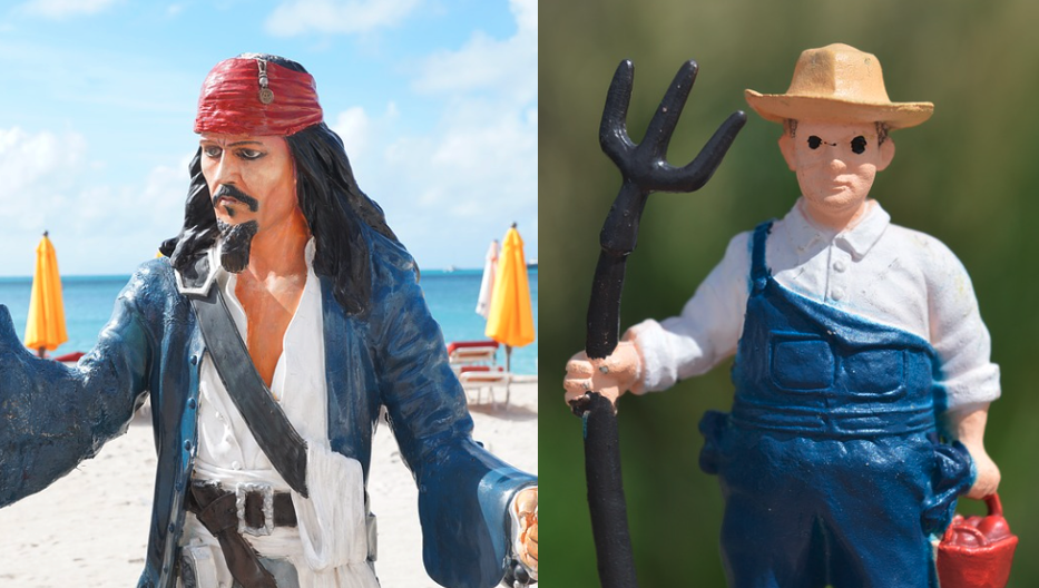 Would you rather be a pirate or a farmer?